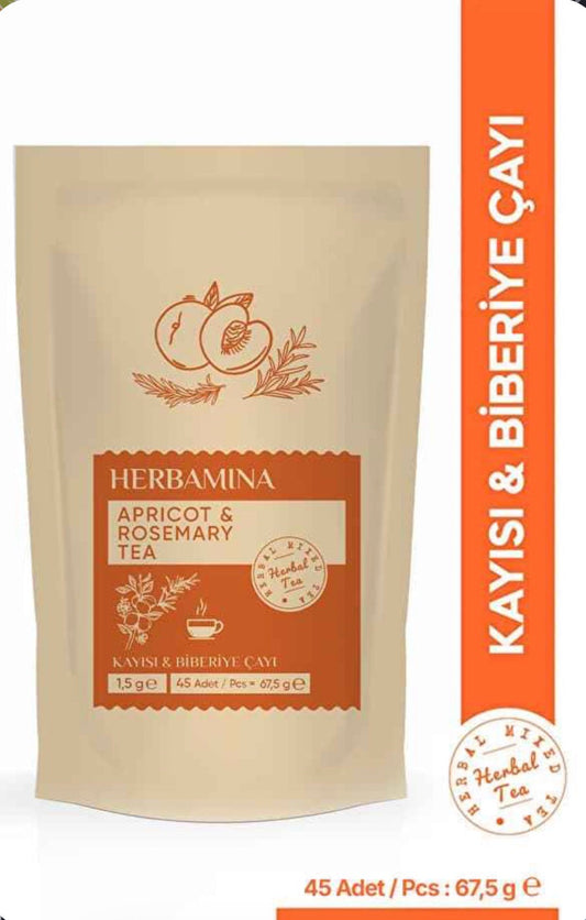 Herbamina Kayısı Biberiye Çayı