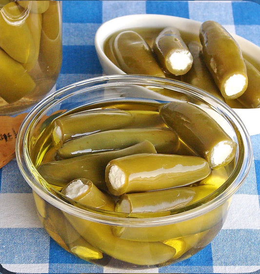 Peynir Dolgulu Jalepone Turşu - 400gr