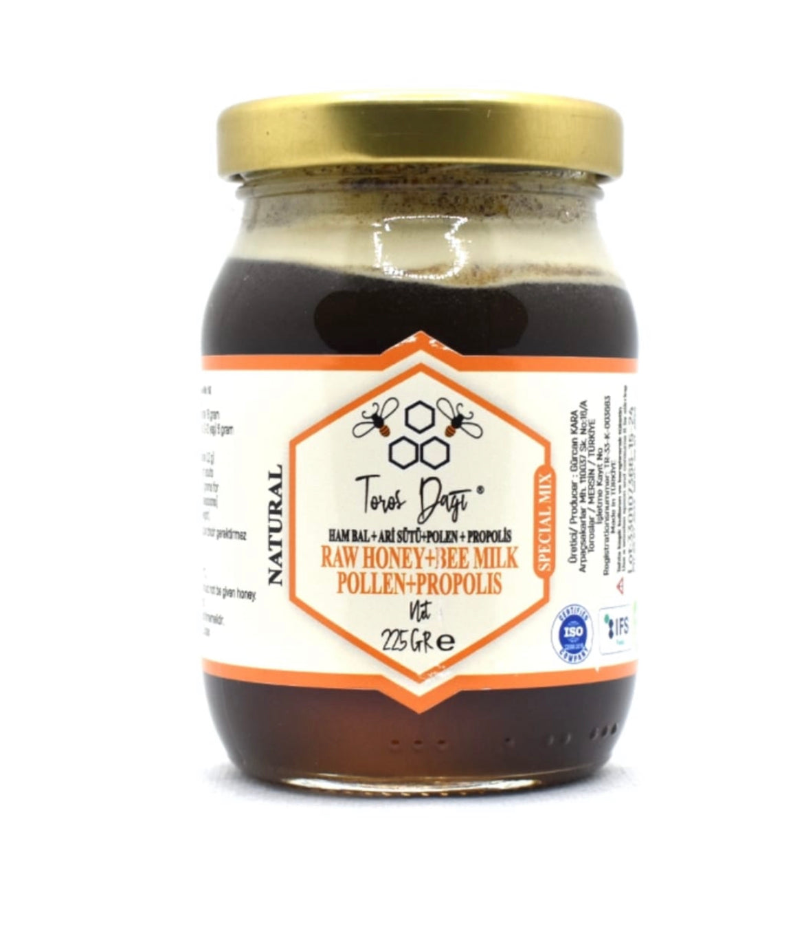 Propolis Polen Arı Sütü Ham Bal Karışımı